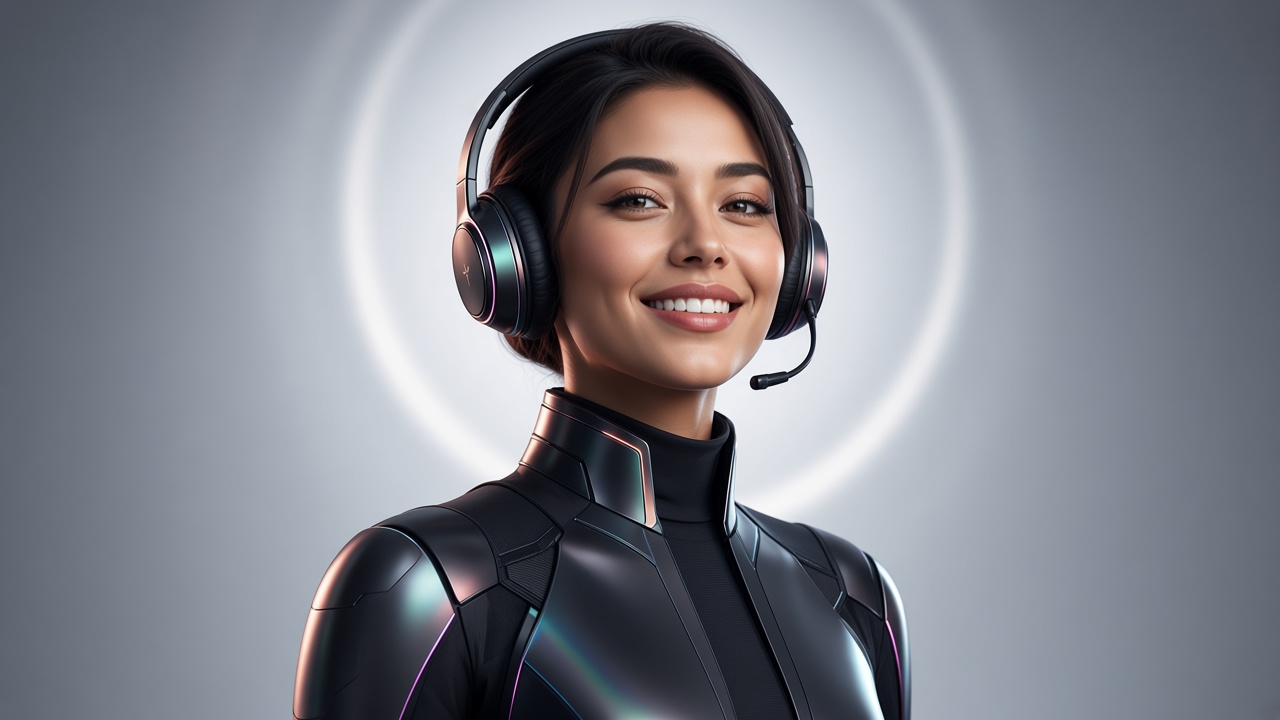Ailoov AI Contact Center - professional agents using headsets in a modern enterprise contact center